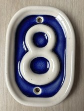 Ceramic house number for sale Ceramic house number for sale  ELY