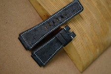 Pulseira Bell Ross de avestruz preta feita à mão tamanho 24-33-24 comprar usado Pulseira Bell Ross de avestruz preta feita à mão tamanho 24-33-24 comprar usado  Enviando para Brazil