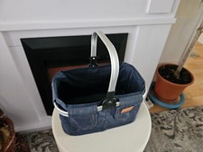 Tanner einkaufskorb jeans gebraucht kaufen  Landshut