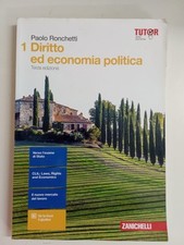 Diritto economia politica usato  Roma