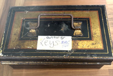 vintage metal cash box for sale  LIVERPOOL