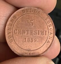 Eletto centesimi 1859 usato  Lecce