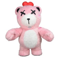 Macacão de urso de pelúcia rosa fantasia inflável mascote pelúcia Halloween cosplay festa comprar usado  Enviando para Brazil