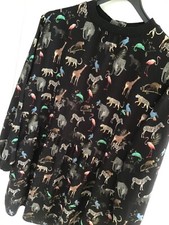 Zara blusenkleid animal gebraucht kaufen  Bonn