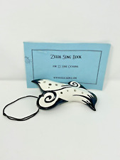 STL 12 furos Tenor Ocarina C Major "Sumi" preto e branco com livro de músicas Zelda comprar usado  Enviando para Brazil