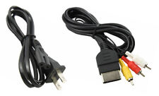 Rca de vídeo áudio de áudio + Cabo Ac Cabo Adaptador Para Fonte De Alimentação Para Console Original XBox Jogo comprar usado  Enviando para Brazil