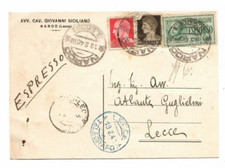 Lettera cartolina postale usato  Lecce