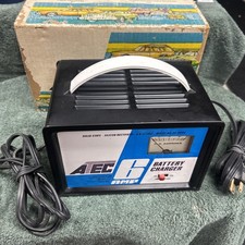 Carregador de bateria antigo ATEC 6 ampères número do modelo BC 91094 6/12 DC volts com caixa comprar usado  Enviando para Brazil