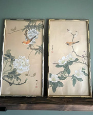 Handpainted vintage chinese for sale  CHEADLE