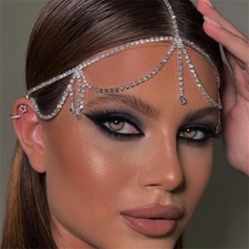 Kopfschmuck strass kopfkette gebraucht kaufen  Lübeck