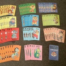 Animal rummy card for sale  Garfield