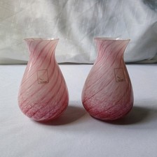 Pair caithness pink for sale  MANCHESTER