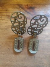 antique brass cabinet handles for sale  VENTNOR