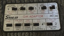 Adaptador Snap-on GM de colección para escáner de equipo de prueba de diagnóstico MT34 segunda mano  Embacar hacia Mexico