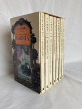 Chronicles of Narnia C.S. Lewis 1994 1st Harper Trophy Edition Paperback Box Set comprar usado  Enviando para Brazil