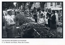 CP / Foto Alain Ventas/ Les Petits Oficios Avignon / El Mercado A Flores comprar usado  Enviando para Brazil