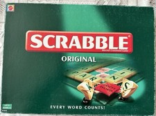 Scrabble original board for sale  LOUGHBOROUGH