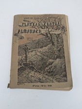 Plateau central almanach d'occasion  Expédié en Belgium