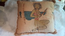 Vintage embriodered pillow. for sale  Flemington