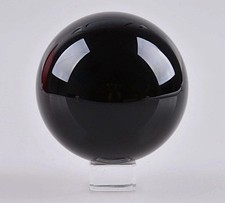 Black obsidian ball d'occasion  Expédié en Belgium