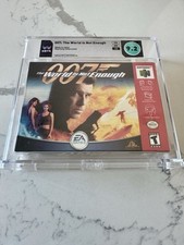 007 The World Is Not Enough Nintendo 64 N64 TOP POP CIB WATA 9.2 cartucho azul comprar usado  Enviando para Brazil
