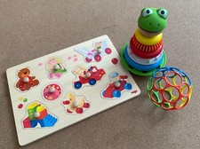 Haba spielzeuge stapelfrosch gebraucht kaufen  Neuss