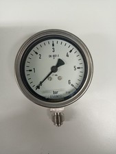 Druckmanometer bar edelstahl gebraucht kaufen  Hilden