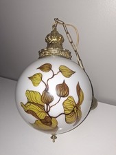 Lustre suspension opaline d'occasion  Tergnier