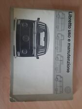 Libretto originale volkswagen usato  San Vito dei Normanni