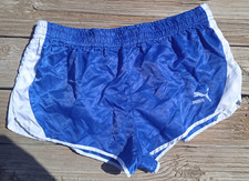 PUMA Shiny Sprinter Racer Glanzshorts Shorts Vintage Retro Nylon 70s 80s D6 D7 comprar usado  Enviando para Brazil