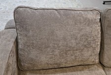 Capa de travesseiro Lovesac saccional traseira profunda veludo veneziano acinzentado 29 de largura, usado comprar usado  Enviando para Brazil
