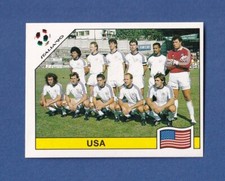 Adesivo Panini Copa do Mundo FIFA 1990 #98 foto da equipe EUA comprar usado  Enviando para Brazil