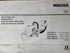 Wacker bts 930 gebraucht kaufen  Freital