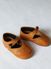 Puppenschuhe leder cognacfarbe gebraucht kaufen  Mainz