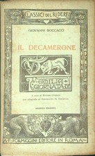 Decamerone giornata boccacci usato  Italia