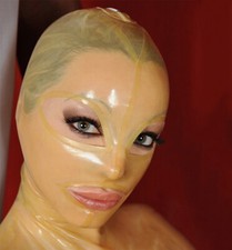 Maschera lattice trasparente usato  Spedire a Italy