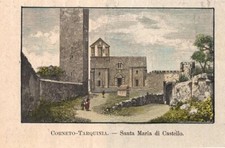 Stampa antica tarquinia usato  Lecco