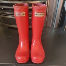 Hunter wellies kids for sale  GLASGOW