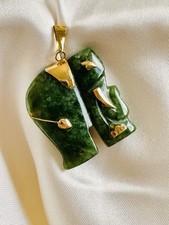 14k gold jade for sale  BEVERLEY