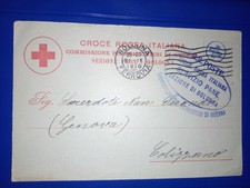 Cartolina croce rossa usato  Taggia