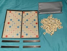 Vintage Jogo de Viagem Scrabble Placa de Metal Peças Magnéticas 1957 Passeios de Carro Completos, usado comprar usado  Enviando para Brazil