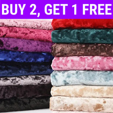 Crushed velvet fabric for sale  WIRRAL