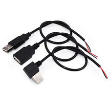 Conector USB macho fêmea conector 2/4 núcleos faça você mesmo cabo de dados de alimentação ventilador LED, usado comprar usado  Enviando para Brazil