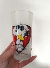 Vintage snoopy glass for sale  BRIGHTON