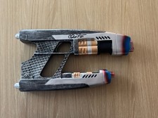 Usado, CHRIS PRATT ASSINADO VINGADORES GUERRA INFINITA ESTRELA LORD BLASTER BECKETT BAS 2 comprar usado  Enviando para Brazil