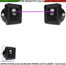 Coppia fotocellule incasso usato  Roma