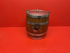 wooden biscuit barrel for sale  BURY ST. EDMUNDS