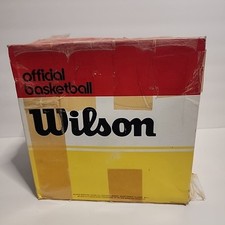 Bola de basquete Wilson Jet oficial B1200 nova na caixa anos 80 década de 1980 NBA comprar usado  Enviando para Brazil