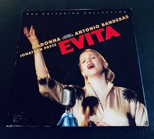 Evita laserdisc madonna for sale  El Mirage