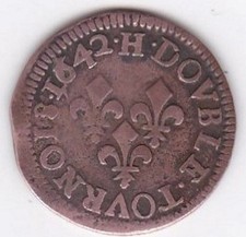 Double tournois 1642 d'occasion  Montpellier-